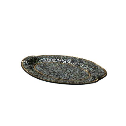 Addison Mosaic Art Glassware Diyas Home Platters